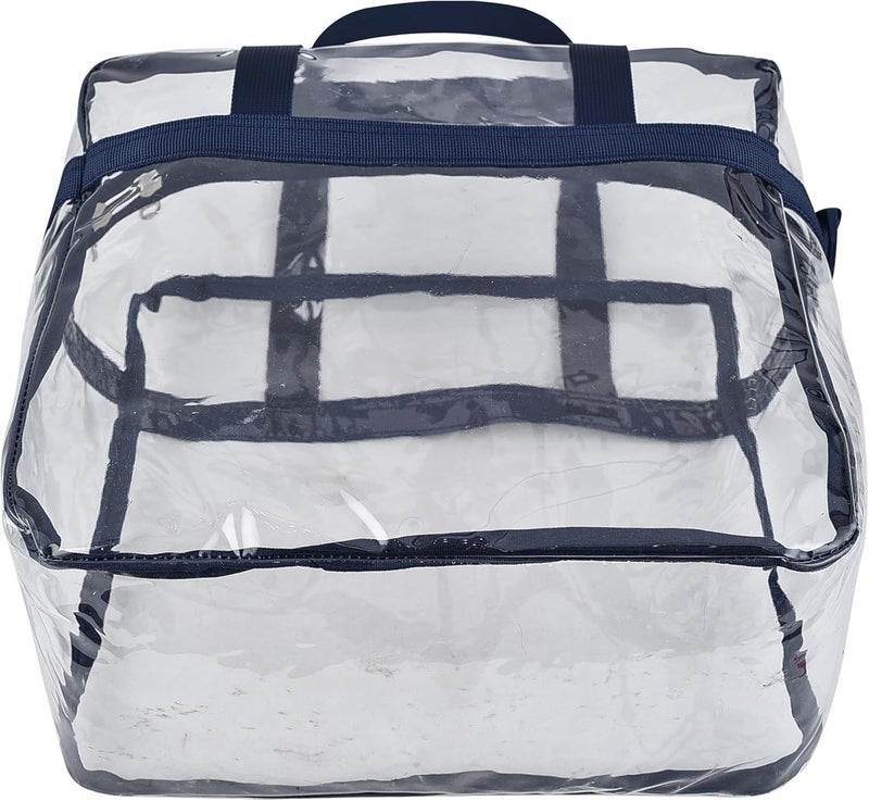 USPECLARE Clear Tote Bag for Stadium Events, 12x6x12 Transparent Stadium Bag for Work, Sports Games,Gym，Concerts - Image 4